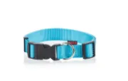 Снимка на Pet Interest Dog Collar Fluo M - Регулируем нашийник за кучета, 2 * 32-50 см.-син 1