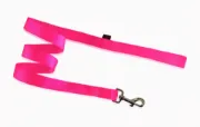 Снимка на Pet Interest Single Layer Leash XS - Едноцветен повод за кучета, 1,0*120 см. - фосфорно розов 1