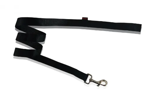 Снимка на Pet Interest Single Leash S - Модерен едноцветен повод за кучета, 1,5*120 см. - черен