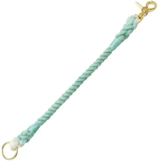 Снимка на Cross Knot Azure Rope Collar S - Модерен регулируем нашийник за кучета, 26-32 см. - син