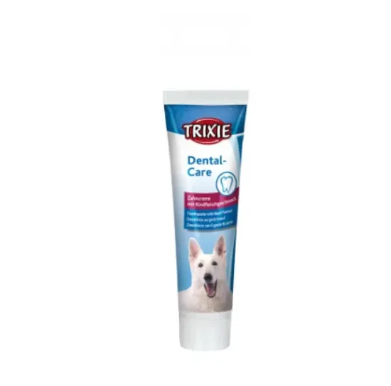 Снимка на Trixie Toothpaste with Beef Aroma - Паста за зъби за кучета с аромат на телешко, 100 гр.