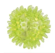 Снимка на Trixie Flashing Hedgehog Ball - Забавна играчка за кучета - светеща топка таралеж, 5 см. 2