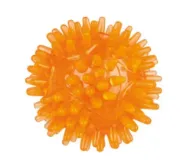 Снимка на Trixie Flashing Hedgehog Ball - Забавна играчка за кучета - светеща топка таралеж, 5 см. 3