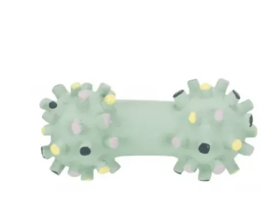 Снимка на Trixie Junior Mini Dumbbell - Забавна играчка за подрастващи кучета - латексов кокал, 10 см.