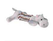 Снимка на Trixie Animal with Rope - Забавна играчка за кучета - плюшено животно с въже за дъвчене, 32 см./1 брой 2