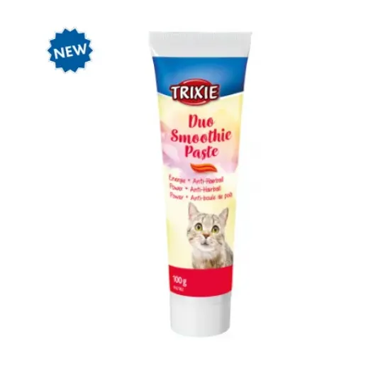 Снимка на Trixie Duo smoothie paste - Лакомство за котки, паста с плодове, 100 гр./2 пакета