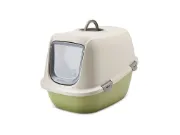 Снимка на Savic Leo Happy Planet - Модерна тоалетна къща за котки с филтър за миризми, 64х46х45 см. - мокра гранит зелено 1