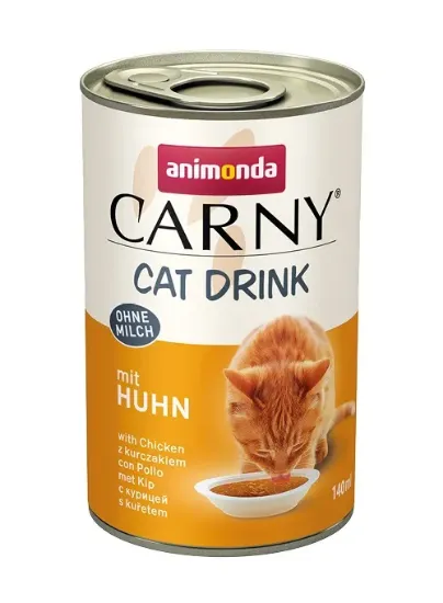 Снимка на Animonda Carny Cat Drink - Премиум напитка за котки с пилешко, 140 мл. / 4 броя