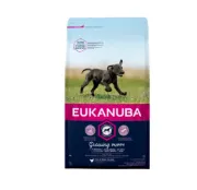 Снимка на Eukanuba Dog Puppy Large breed - Премиум суха храна за подрастващи кучета от едри породи с пилешко и пуешко месо, 3 кг. 1