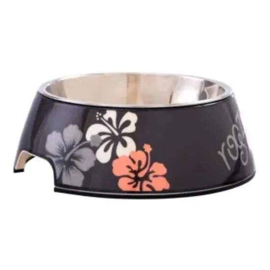 Снимка на Rogz Coral Island small/Medium - Метална купа за храна и вода за кучета, 350 мл.