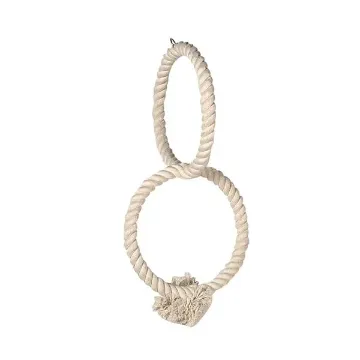 Показвай детайлите за Flamingo - Рингове от памук за папагали, 65 см х 32 см. 1 - MyPetShop.bg Снимка на Flamingo - Рингове от памук за папагали, 65 см х 32 см. 1