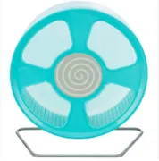 Снимка на Trixie Exercise Wheel - Пластмасово колело за хамстери, мишки и други малки гризачи, 28 см. 3