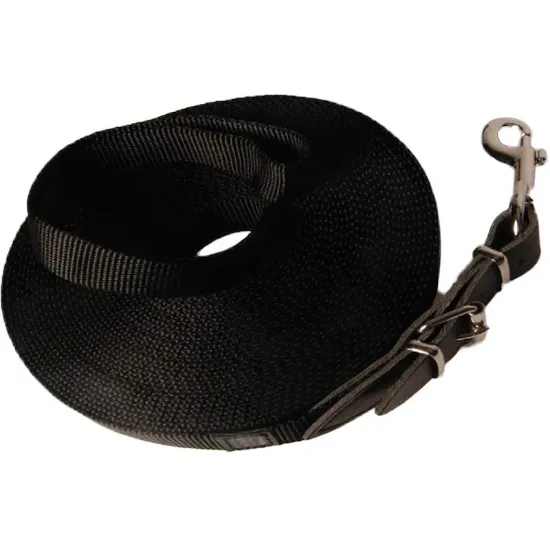 Снимка на Flamingo dog lead - Модерен повод за кучета, 5 метра/15мм. - черен