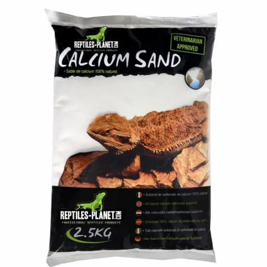 Снимка на Savannah Calcium naturel terrarium Sand Sahara Cream Reptiles-Planet - Калциев пясък за терариуми, 2.5 кг.