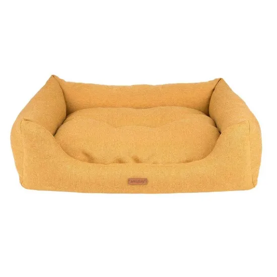 Снимка на Amiplay Sofa Montana М - Елегантно легло за кучета и котки, 68x56x18 см. - жълто