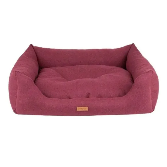 Снимка на Amiplay Sofa Montana М - Елегантно легло за кучета и котки, 68x56x18 см. - бордо
