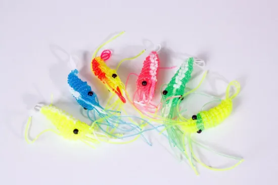 Снимка на Flamingo Cat toy - Забавна играчка за котки ,пластмасова скарида, 6 см./1 брой