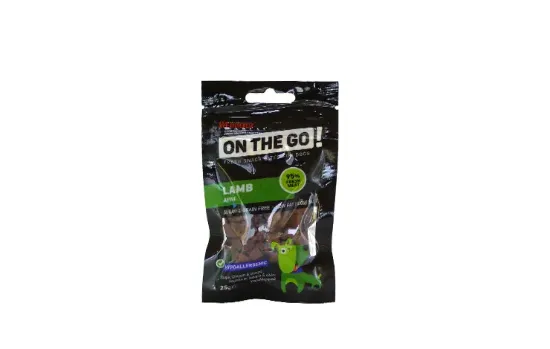 Снимка на Pet Interest Lamb Bites - Премиум лакомство за кучета, вкусни хапки агнешко месо 95%, 25 гр./ 5 пакета