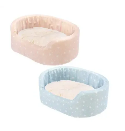 Снимка на Ferplast Dandy Mini - Меко легло с дюшече от памучен плат за кучета и котки, 34 / 28 / 12.5 см.