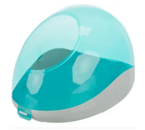 Снимка на Trixie Sand Bath - Къщичка за къпане за чинчили, дегу и други малки гризачи, 27/18/16 см.