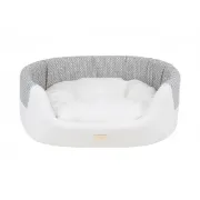 Снимка на Amiplay Morgan Small - Модерно легло за кучета и котки, 54 x 45 x 16 см. - бяло 1