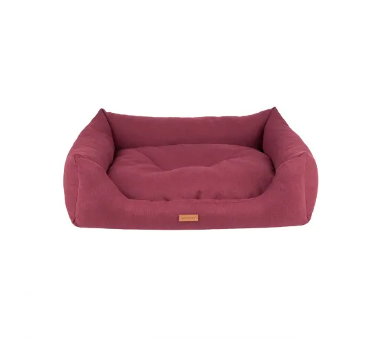 Снимка на Amiplay Bed Sofa Small - Комфортно легло/ диван за кучета и котки, 58/46/17 см. - бордо