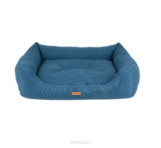 Снимка на Amiplay Bed Sofa Large - Комфортно легло/ диван за кучета , 78/64/19 см. - синьо