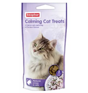 Показвай детайлите за Beaphar Calming Bits - Успокояващи хапки за котки, 35 гр. Снимка на Beaphar Calming Bits - Успокояващи хапки за котки, 35 гр.