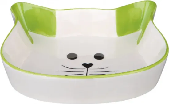 Снимка на Trixie Cat Ceramic Bowl - Керамична купа за котки за храна и вода, 250 мл.