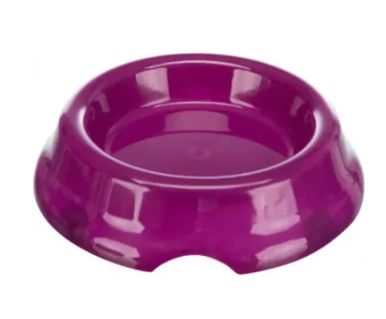 Снимка на Trixie Plastic Bowl - Пластмасова купа за храна и вода за кучета и котки, 200 мл. - различни цветове
