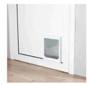Снимка на Trixie 2-Way Flap XS-S - Гъвкава вратичка за вграждане с безшумно действие, 25 × 29 см. 2