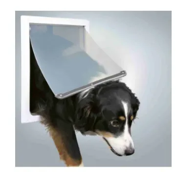 Показвай детайлите за Trixie 2-Way Flap M-XL - Гъвкава вратичка за вграждане с безшумно действие, 39 × 45 см. 1 - MyPetShop.bg Снимка на Trixie 2-Way Flap M-XL - Гъвкава вратичка за вграждане с безшумно действие, 39 × 45 см. 1