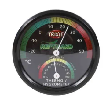 Показвай детайлите за Trixie Thermo/Hygrometer, analogue - Аналогов термо/ хигрометър от -25 до 55 градуса и 0 до 100 % влажност 1 - MyPetShop.bg Снимка на Trixie Thermo/Hygrometer, analogue - Аналогов термо/ хигрометър от -25 до 55 градуса и 0 до 100 % влажност 1