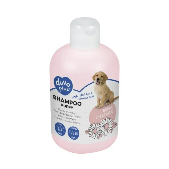 Снимка на Duvo Shampoo Puppy - Шампоан за кученца с лайка, 250 мл.