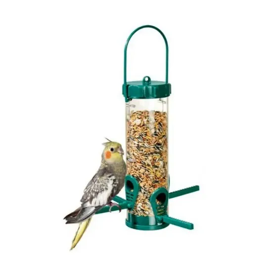 Снимка на Flamingo Bird Feeder - Пластмасова външна хранилка за птици, 24/7 см.