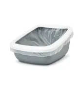 Снимка на Savic Aseo Jumbo - Котешка тоалетна за едри или няколко котки, 67.5 см. х 48 см. х 28 см. 2