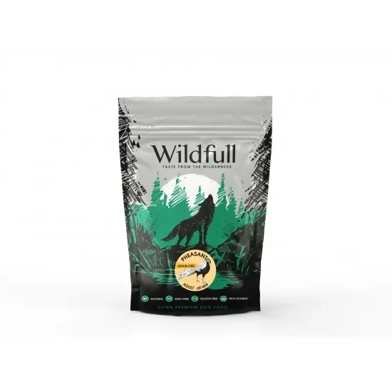 Снимка на Wildfull dog pheasant all size - Пълноценна суха храна за израснали кучета от всички породи, без зърно, с месо от фазан, 700 гр.