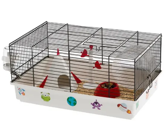 Снимка на Ferplast - Оборудвана клетка за хамстери Criceti 9 46 x 29,5 x h 23 см.