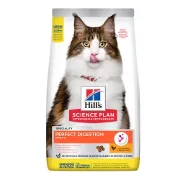 Снимка на Hill’s Science Plan Perfect Digestion Adult Cat - с пилешко и кафяв ориз – Пълноценна храна за котки от 1 до 6 г, с ActivBiome+ за отлично храносмилане и здравословен чревен микробиом, с пилешко месо, 7 кг. 1
