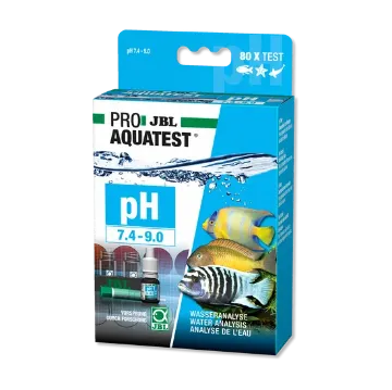 Показвай детайлите за JBL Proaquatest pH 7.4-9.0 - Бърз тест за измерване на pH от 7.4-9.0 в сладководни и соленоводни аквариуми и езера, 80 измервания 1 - MyPetShop.bg Снимка на JBL Proaquatest pH 7.4-9.0 - Бърз тест за измерване на pH от 7.4-9.0 в сладководни и соленоводни аквариуми и езера, 80 измервания 1