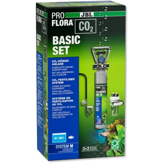 Снимка на JBL Proflora CO2 Basic Set M - CO2 система за торене пълен комплект с многократно зареждащ се цилиндър