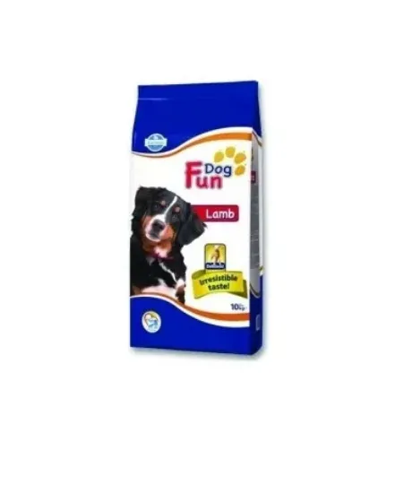Снимка на Farmina Fun Dog Adult Lamb 22/9 - Пълноценна суха храна за кучета с агнешко месо, 10 кг.