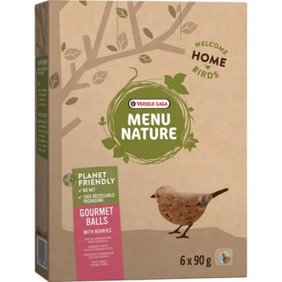 Снимка на Versele Laga Menu Gourmet Balls with Berries - високоенергийна храна с плодове, 540 гр.