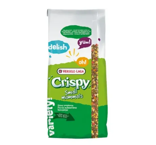 Снимка на Versele-Laga CrispySnack Fibres Krok Crispy - Пълноценна храна за гризачи, 15 кг.