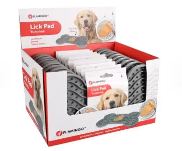 Показвай детайлите за Flamingo - Силиконова подложка за поставяне на лакомства, L | 29.8CM L X 17.5CM W X 2.5 см. 1 - MyPetShop.bg Снимка на Flamingo - Силиконова подложка за поставяне на лакомства, L | 29.8CM L X 17.5CM W X 2.5 см. 1