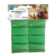 Снимка на Duvo Plus ECO biodegradable poo bags - Хигиенни торбички за кучета, 8 броя х 20 торбички 1