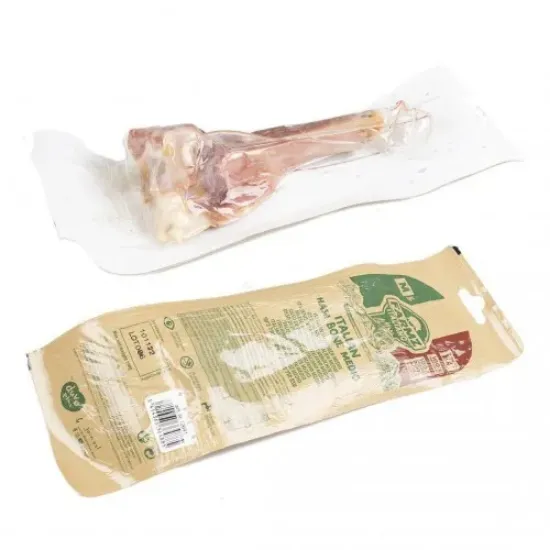 Снимка на Duvo Italian Ham Bone Medium - Вкусен кокал с италианска шунка за кучета, 15 см
