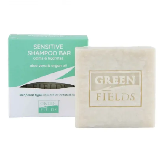 Снимка на Green Fields - Greenfields Sensitive шампоан бар за кучета с чувствителна кожа - 70 гр.