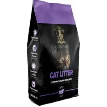 Показвай детайлите за Geoclay Cat Royale - Висококачествен бял бентонит за котешка тоалетна с аромат на лавандула, 5 кг. Снимка на Geoclay Cat Royale - Висококачествен бял бентонит за котешка тоалетна с аромат на лавандула, 5 кг.