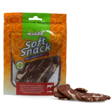 Показвай детайлите за Braaaf Soft Snack Filet Beaf Аnd Fish - Меки лакомства за кучета, вкусни филета говеждо и риба, 85 гр 1 - MyPetShop.bg Снимка на Braaaf Soft Snack Filet Beaf Аnd Fish - Меки лакомства за кучета, вкусни филета говеждо и риба, 85 гр 1
